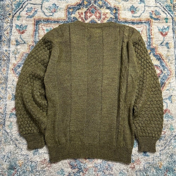 Vintage Marella Floral Textured Sweater Small - Picture 2 of 5